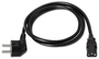 Aisens Cable de Alimentación CEE7/7 a C13 Negro 3m