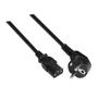 Aisens Cable de Alimentación CEE7/7 a C13 Negro 3m