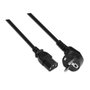 Aisens Cable de Alimentación CEE7/7 a C13 de 3 metros Negro