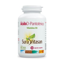 Sura Vitasan Ácido D-Pantoténico 500mg 100 cápsulas