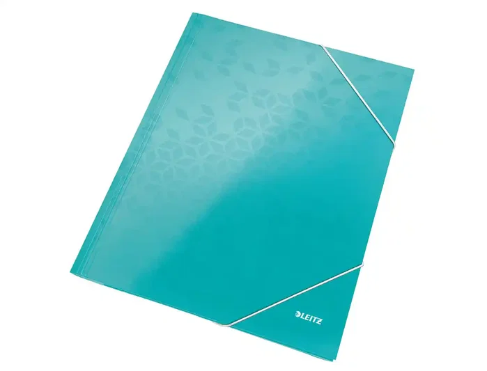 Leitz Carpeta WOW con gomas y solapas DIN A4 Turquesa Leitz Carpeta WOW con gomas y solapas DIN A4 Turquesa