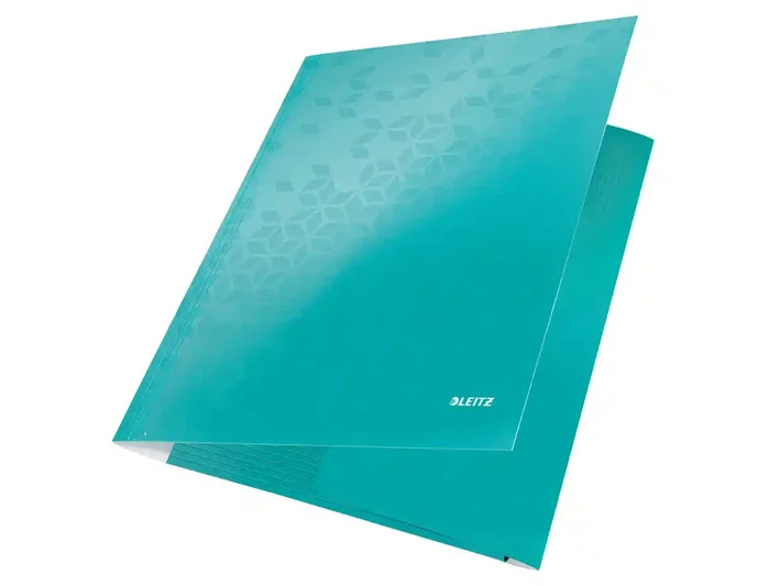 Leitz Carpeta WOW con gomas y solapas DIN A4 Turquesa Leitz Carpeta WOW con gomas y solapas DIN A4 Turquesa