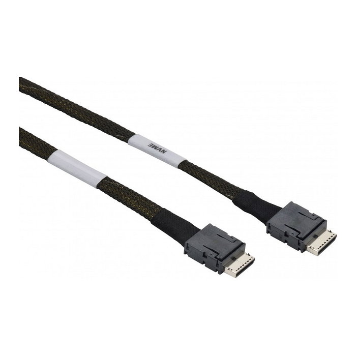 Supermicro Cable CBL-SAST-0819 OCuLink SFF-8611 a SFF-8611 Derecho 65 cm Negro Supermicro Cable CBL-SAST-0819 OCuLink SFF-8611 a SFF-8611 Derecho 65 cm Negro