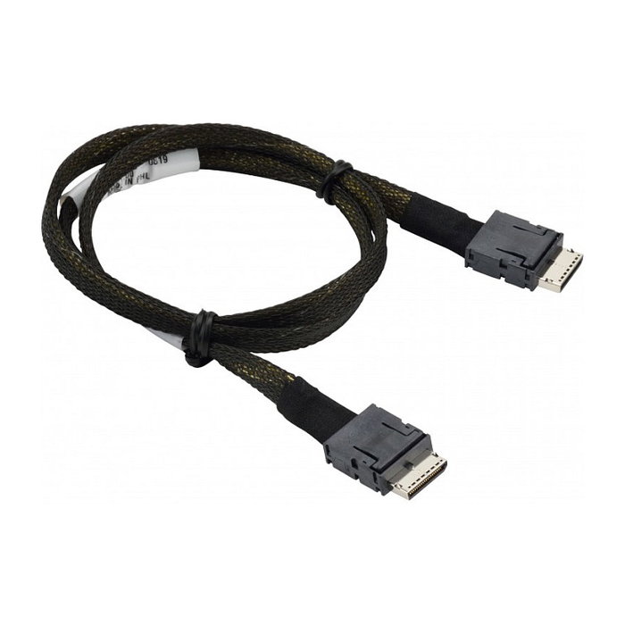 Supermicro Cable CBL-SAST-0819 OCuLink SFF-8611 a SFF-8611 Derecho 65 cm Negro Supermicro Cable CBL-SAST-0819 OCuLink SFF-8611 a SFF-8611 Derecho 65 cm Negro