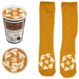 Home Deco Factory Par Calcetines De Vaso Café Mocha Cappucino Latte Surtidos Tallas 36-40 41-45