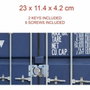 Master Lock Candado Redondo con Cerrojo para Puerta de Furgoneta 736EURD