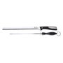 San Ignacio Juego de Cuchillo Jamonero y Chaira SG-4362 en Acero Inoxidable