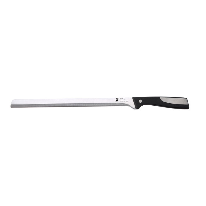 San Ignacio Juego de Cuchillo Jamonero y Chaira SG-4362 en Acero Inoxidable