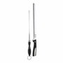 San Ignacio Juego de Cuchillo Jamonero y Chaira SG-4362 en Acero Inoxidable