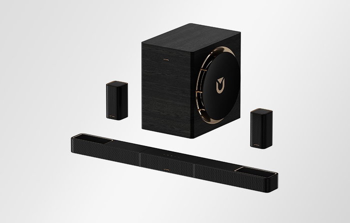 Ultimea Skywave X70 Barra de Sonido 7.1.4, Dolby Atmos, HDMI, USB, Bluetooth, 980W