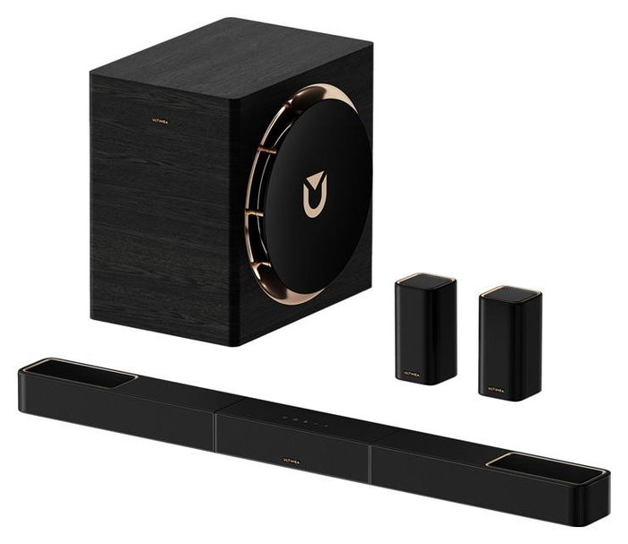 Ultimea Skywave X70 Barra de Sonido 7.1.4, Dolby Atmos, HDMI, USB, Bluetooth, 980W