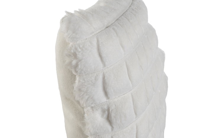 DKD Home Decor Cojín de Poliéster Crudo 45x45 cm