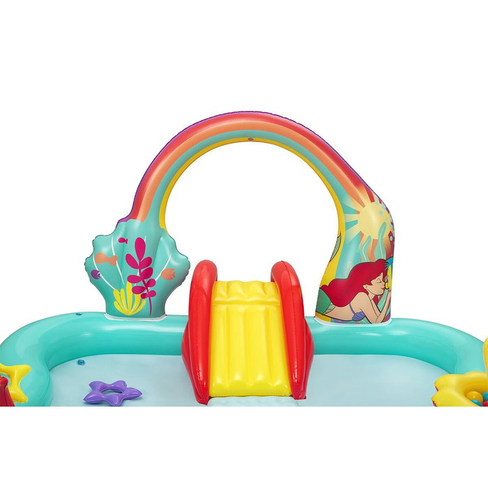 Bestway Parque de Juegos Hinchable Disney Sirenita 221x193x117 cm