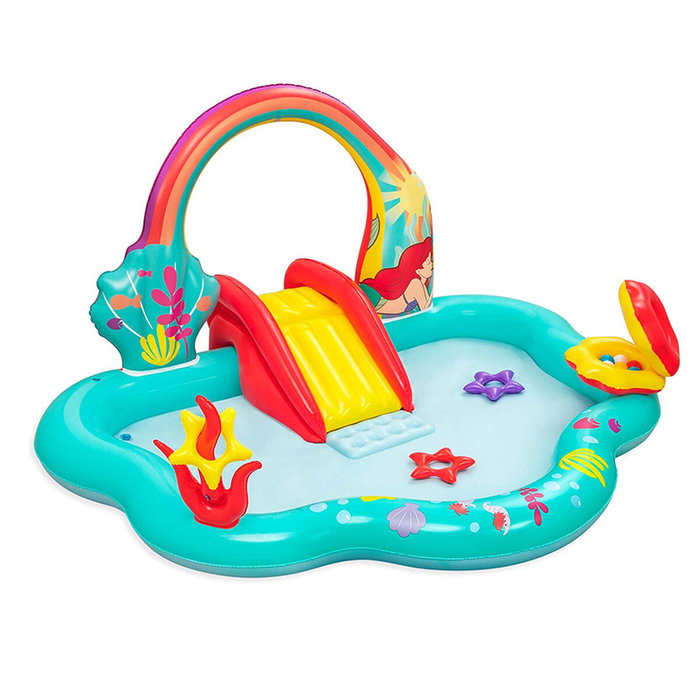 Bestway Parque de Juegos Hinchable Disney Sirenita 221x193x117 cm