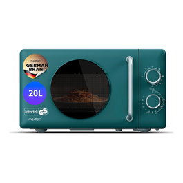 Medion MD100119 Retro Microondas 20L 800W Petrol