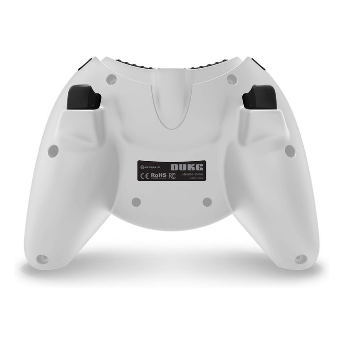 Hyperkin M02668-ANWH Gamepad Duke kabelgebunden blanco para Xbox One, Xbox Series X/S, Controlador Alámbrico USB Tipo C con Vibración y Joystick Analógico