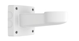 Axis Soporte de Pared T94J01A para Cámaras y Unidades de Posicionamiento - Montaje en Pared de Aluminio, Entradas para 6 Cables, IK10, Interior y Exterior