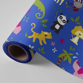 PRYSE Bobina Papel Regalo Fantasía Infantil 62cm
