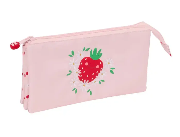 Safta Bolso escolar portatodo triple Glowlab frutitas Safta Bolso escolar portatodo triple Glowlab frutitas