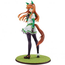 Megahouse Lucrea Figura Uma Musume Pretty Derby Silence Suzuka PVC 23cm