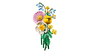 Lego Botanical Collection - Ramillete Rayos de Sol (10347) - Set de Construcción de Flores para Decoración, 373 Piezas, para Adultos