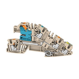 Weidmüller AITB 2.5 BB NDT-L-PE Regleta de bornes de tres niveles