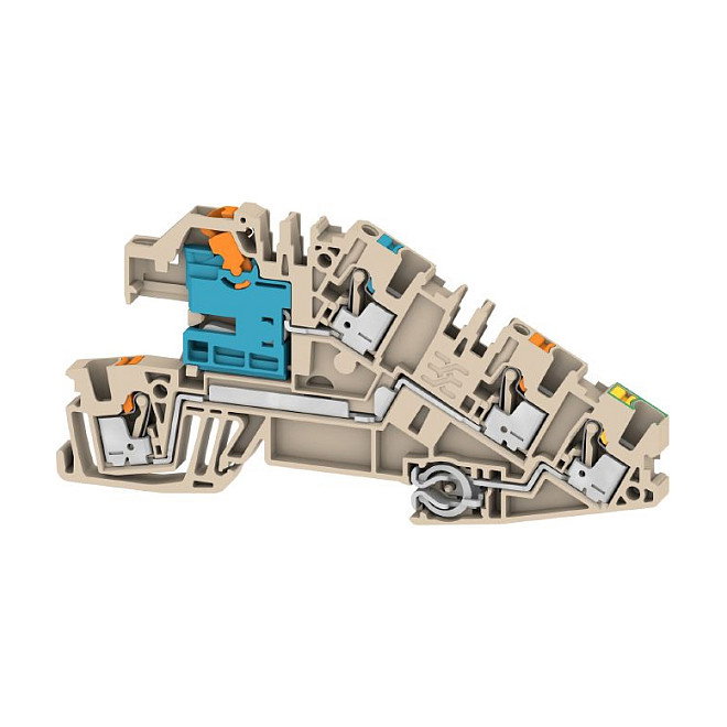 Weidmüller AITB 2.5 BB NDT-L-PE Regleta de bornes de tres niveles Weidmüller AITB 2.5 BB NDT-L-PE Regleta de bornes de tres niveles