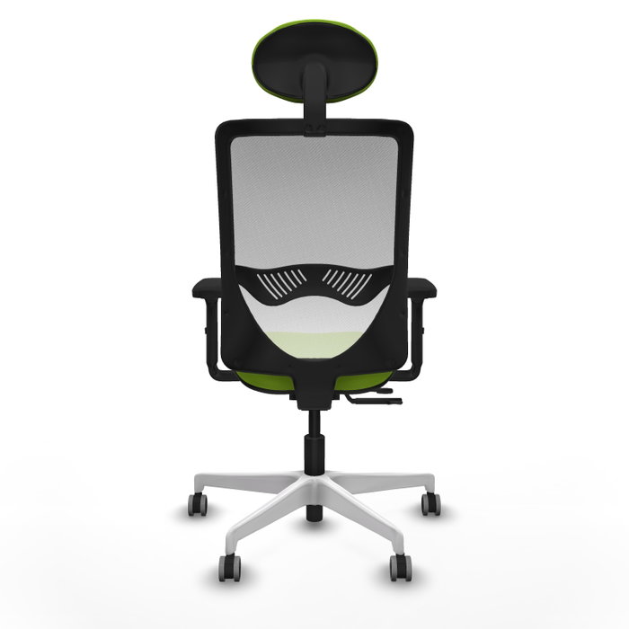 PIQUERAS Y CRESPO Silla de oficina Zulema Sincro/Traslack Pistacho y Blanco PIQUERAS Y CRESPO Silla de oficina Zulema Sincro/Traslack Pistacho y Blanco