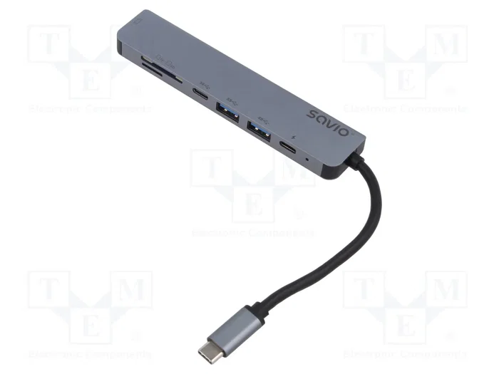 SAVIO Adaptador USB 3.0 AK-47 Negro SAVIO Adaptador USB 3.0 AK-47 Negro
