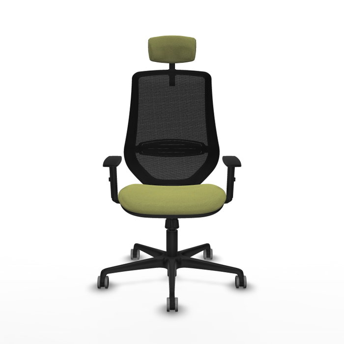 PIQUERAS Y CRESPO Silla de oficina Mardos con mecanismo Sincro, Verde oliva y Negro PIQUERAS Y CRESPO Silla de oficina Mardos con mecanismo Sincro, Verde oliva y Negro