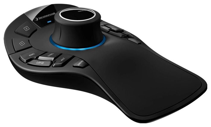 3Dconnexion SpaceMouse Pro Wireless BLUETOOTH Edition Negro