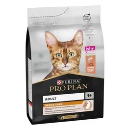 Purina Pro Plan Feline Elegant Derma Salmon para Gatos - Pienso para la Piel, Omega 6, Antioxidantes, con Pescado Blanco - 3 kg