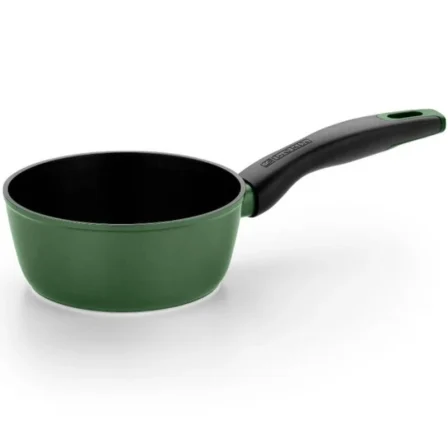 Monix M509900 Pack Batería de Cocina Forest - Cazo 16cm, Cacerolas Bajas 24 y 28cm, Cacerolas 20cm en Acero Inoxidable Apta Inducción