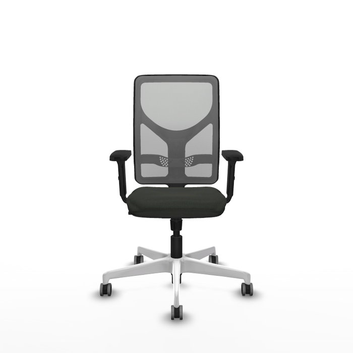 PIQUERAS Y CRESPO Silla de oficina Motilla con mecanismo Sincro, Negro y Gris PIQUERAS Y CRESPO Silla de oficina Motilla con mecanismo Sincro, Negro y Gris