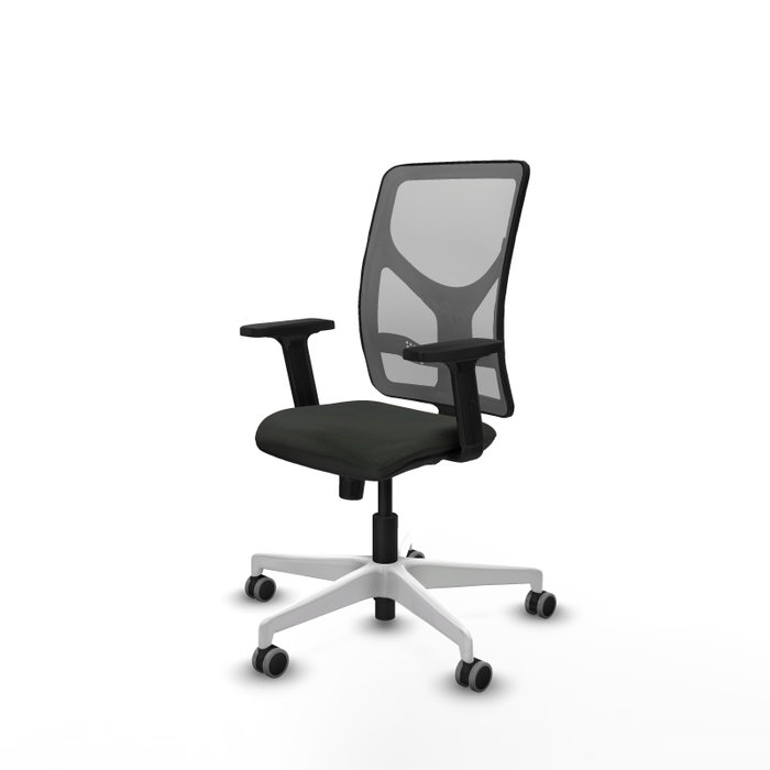 PIQUERAS Y CRESPO Silla de oficina Motilla con mecanismo Sincro, Negro y Gris PIQUERAS Y CRESPO Silla de oficina Motilla con mecanismo Sincro, Negro y Gris