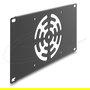 DeLOCK 67434 Tapa Trasera 3U Rackblende para 1 Ventilador 120 x 120 mm, Metal Gris Oscuro