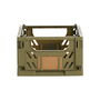 Day Juego De 2 Cajas Plegables Almacenaje 25x16,5 cm Color Verde Oliva