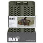 Day Juego De 2 Cajas Plegables Almacenaje 25x16,5 cm Color Verde Oliva