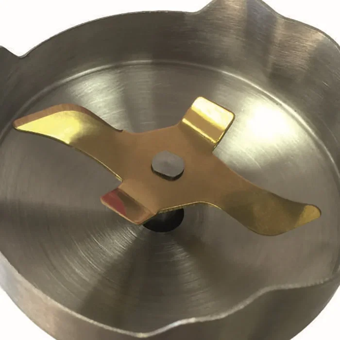 Haeger Extreme Chopper Batidora de Vaso 1000W Negro y Acero Inoxidable - Con Jarra de Vidrio, 2 Velocidades y Picadora