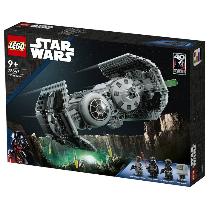 LEGO 75347 Star Wars TIE Bomber - Juego de Construcción con 625 Piezas, para Niños y Niñas a Partir de 9 Años, Multicolor