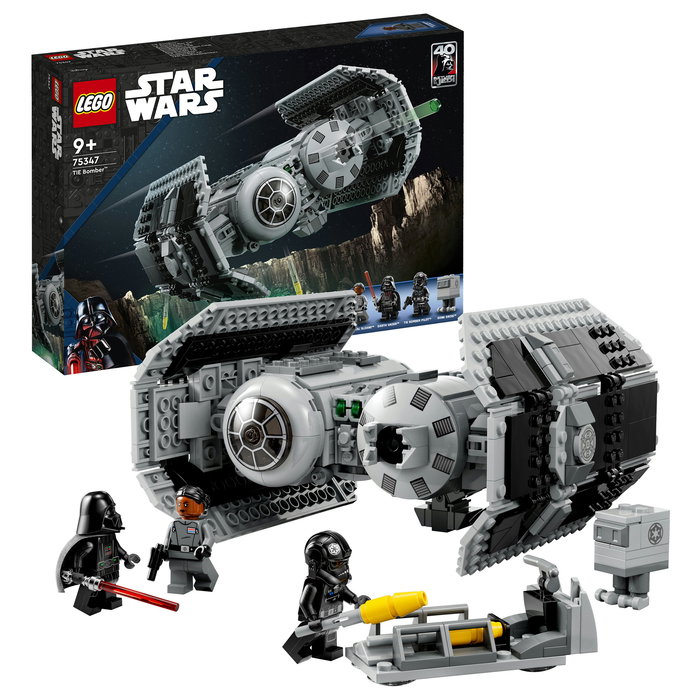 LEGO 75347 Star Wars TIE Bomber - Juego de Construcción con 625 Piezas, para Niños y Niñas a Partir de 9 Años, Multicolor