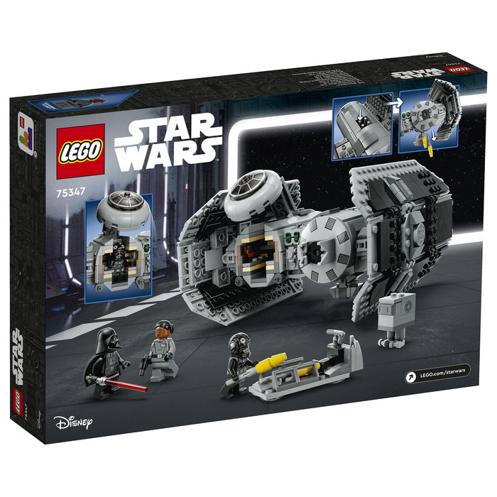 LEGO 75347 Star Wars TIE Bomber - Juego de Construcción con 625 Piezas, para Niños y Niñas a Partir de 9 Años, Multicolor