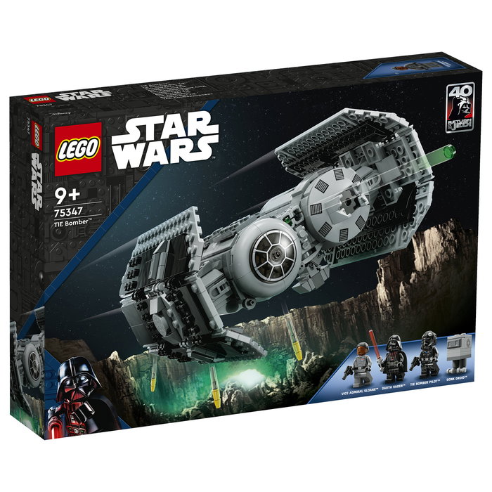 LEGO 75347 Star Wars TIE Bomber - Juego de Construcción con 625 Piezas, para Niños y Niñas a Partir de 9 Años, Multicolor