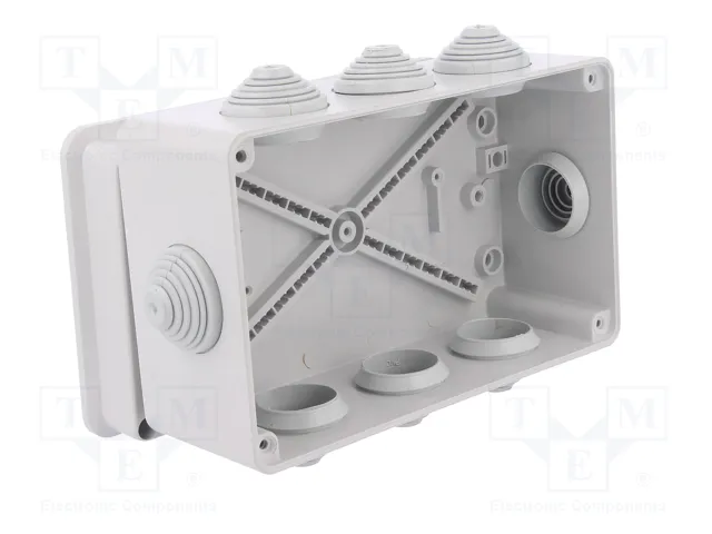 ELEKTRO-PLAST NASIELSK Caja de conexiones IP55 gris ELEKTRO-PLAST NASIELSK Caja de conexiones IP55 gris