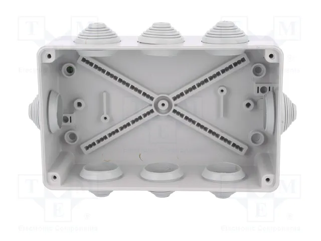 ELEKTRO-PLAST NASIELSK Caja de conexiones IP55 gris ELEKTRO-PLAST NASIELSK Caja de conexiones IP55 gris