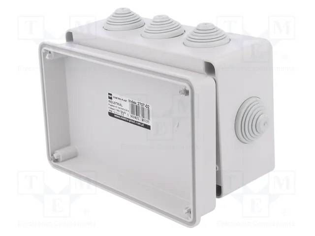 ELEKTRO-PLAST NASIELSK Caja de conexiones IP55 gris ELEKTRO-PLAST NASIELSK Caja de conexiones IP55 gris