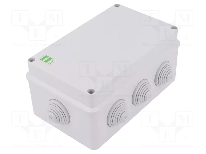 ELEKTRO-PLAST NASIELSK Caja de conexiones IP55 gris ELEKTRO-PLAST NASIELSK Caja de conexiones IP55 gris