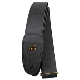 Sangle Basso Guitare Et Basse Noir Vegan