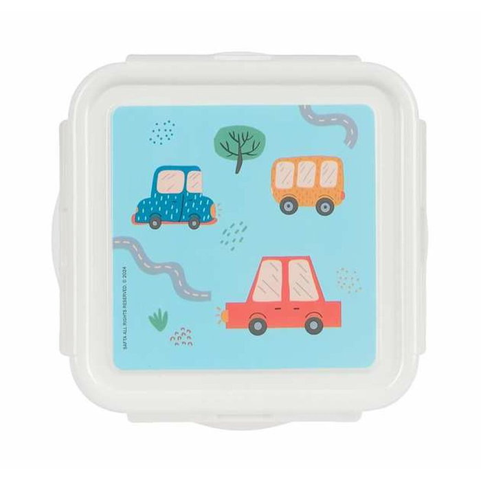 Safta Fiambrera Preescolar Coches 13x7,5x13cm Safta Fiambrera Preescolar Coches 13x7,5x13cm