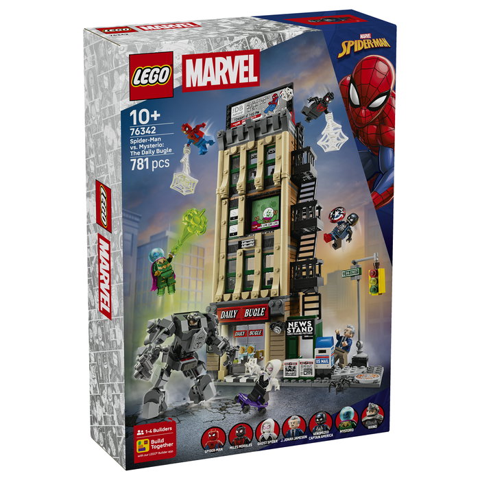 LEGO Marvel Spider-Man vs. Mysterio: El Daily Bugle 76342 LEGO Marvel Spider-Man vs. Mysterio: El Daily Bugle 76342